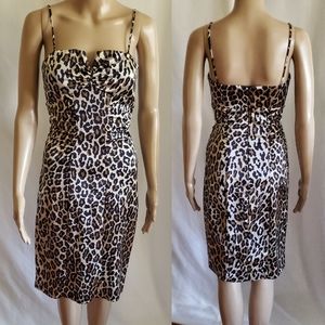 Cache Leopard Dress Vintage 1990s